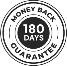 180 Day Money Back Guarantee