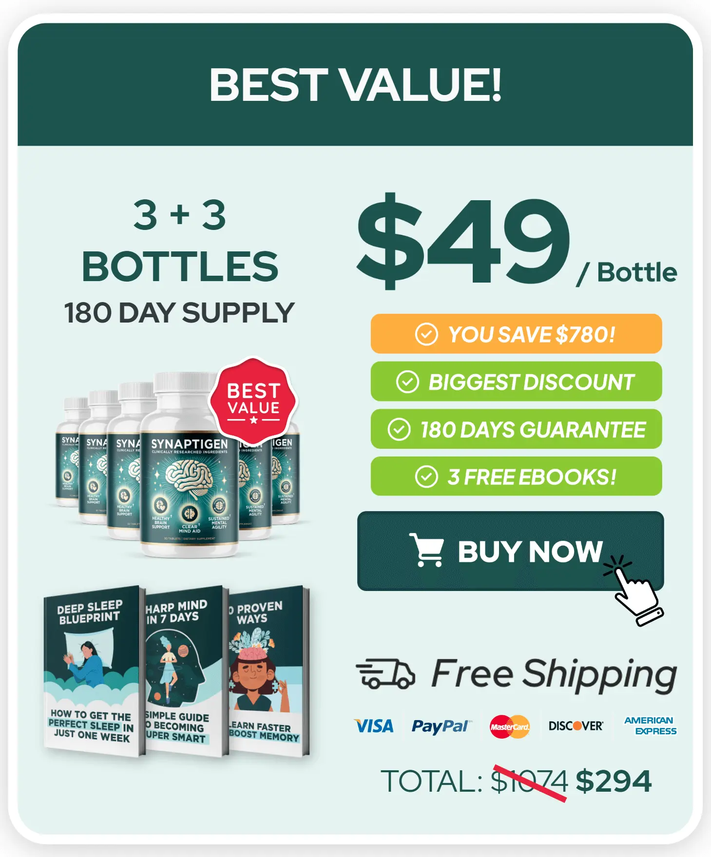 6 Bottles - Best Value